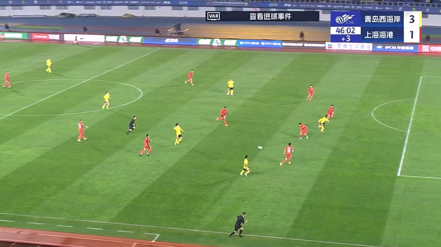 jinnianhui金年会半场-海港暂1-3西海岸 颜骏凌超巨失误送礼 19岁李新翔精彩处子球