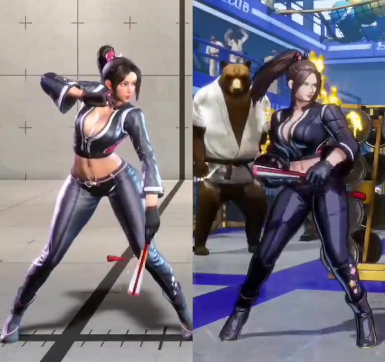 金年会金字招牌信誉至上😍都很大!网友分享街霸、饿狼传说两款游戏的不知火舞身材对比